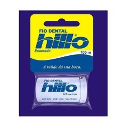 imagem de Fio Dental Hillo Encerado Embalagem 100m