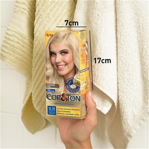 imagem de Tintura para Cabelo Louro Muito Claro Prata 11.11 Cor & Ton