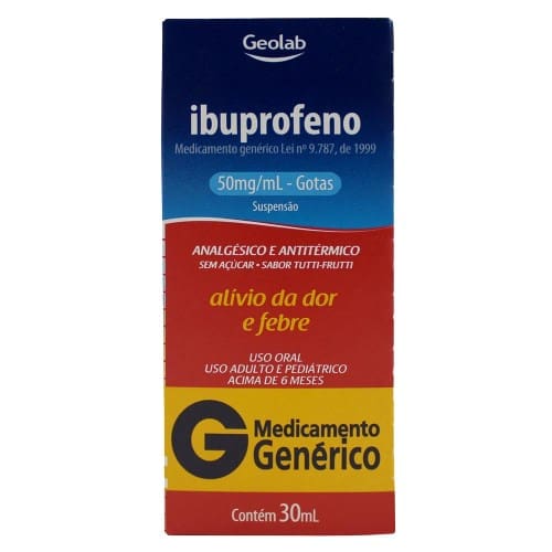 imagem de IBUPROFENO 50MG GTS 30ML