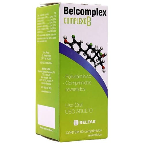 imagem de Belcomplex Caixa com 50 Comprimidos