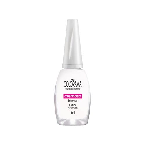 imagem de Esmalte Colorama Cremoso Intenso Batida de Coco Embalagem 8ml