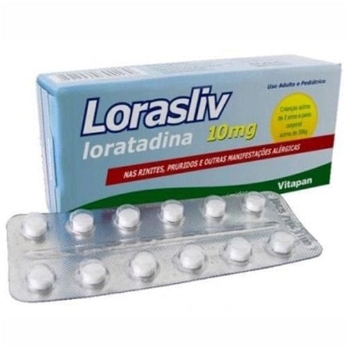 imagem de Lorasliv 10mg Vitamedic Caixa com 12 Comprimidos