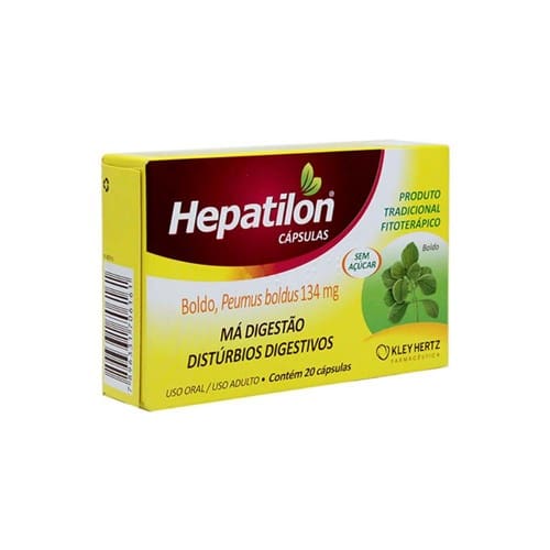 imagem de Hepatilon com 20 Cápsulas