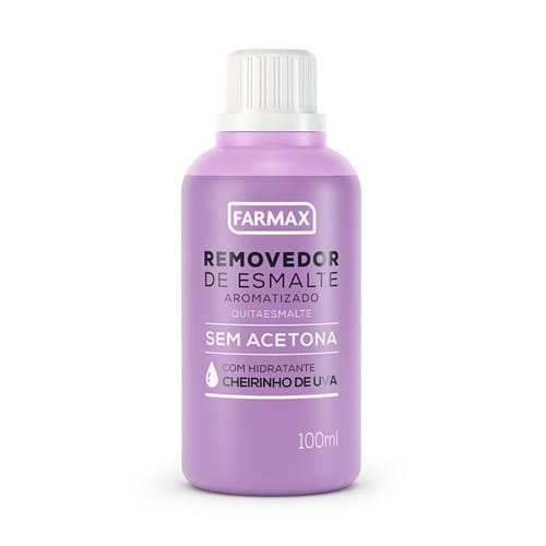 imagem de Removedor de Esmalte Uva Farmax 100ml