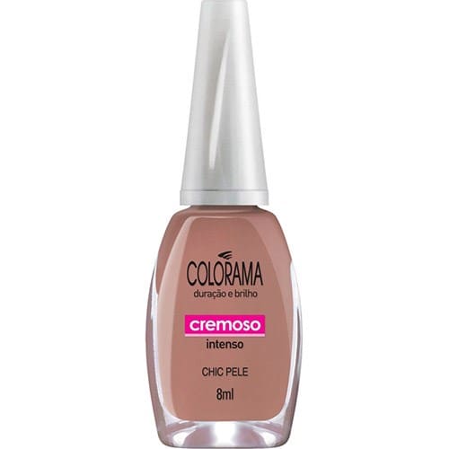 imagem de Esmalte Colorama Cremoso Intenso Chic Pele Embalagem 8ml