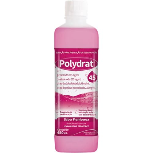 imagem de Polydrat 45 Framboesa Pharmascience 450ml