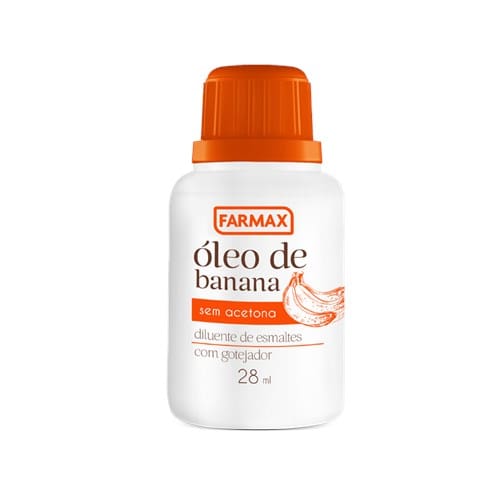 imagem de Óleo de Banana Farmax Diluente Embalagem 28ml