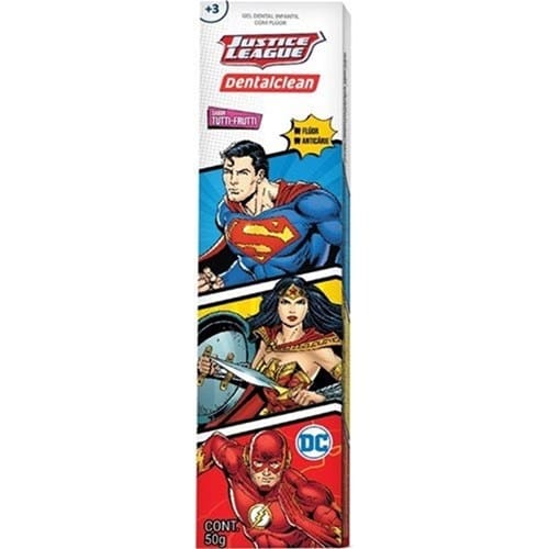 imagem de GEL DENT CLEAN INF HEROIS 50GR