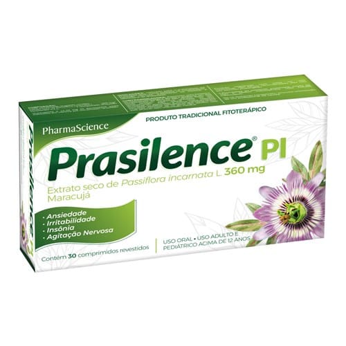 imagem de Prasilence 360mg Pharmascience Caixa com 30 Comprimidos