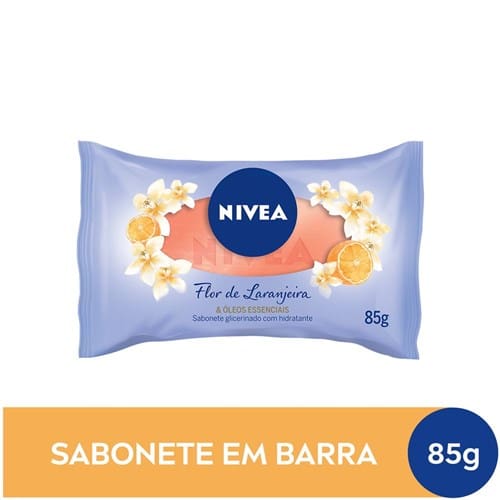 imagem de Sabonete Barra Nivea Hidratante Flor de Laranjeira 85g