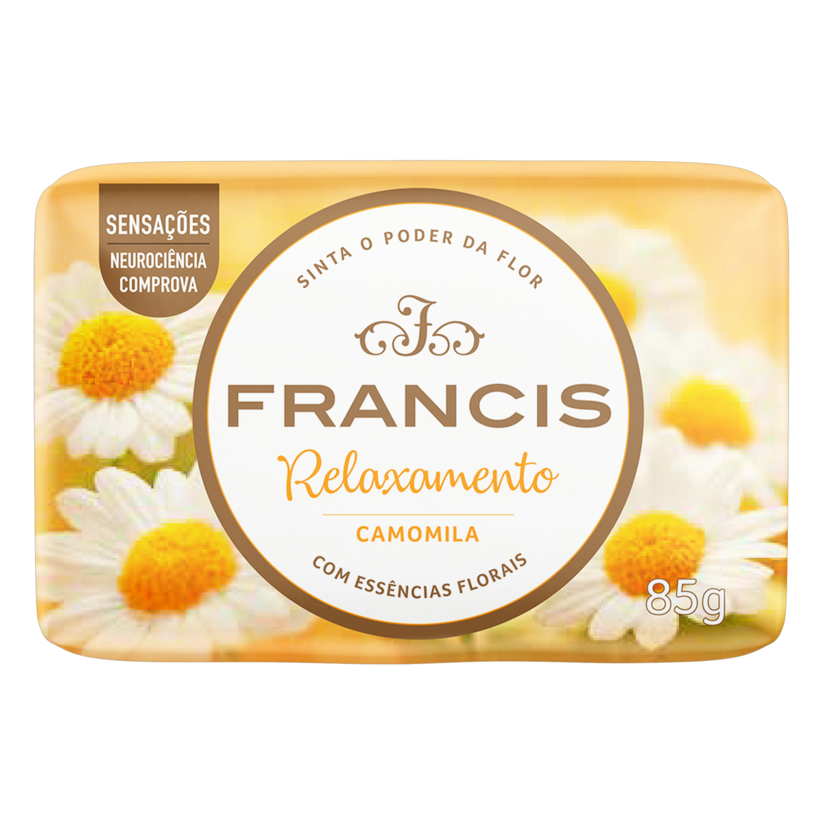 imagem de SAB FRANCIS 85G SUAVE AMARELO(E)*