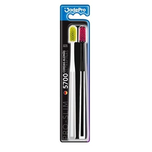 imagem de Escova Dental Jadpro Slim Cerdas Alemãs 2un