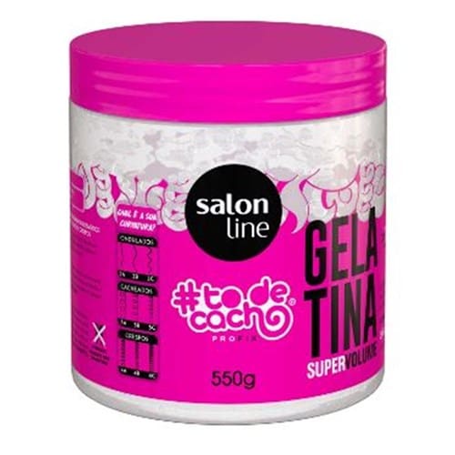 imagem de Gelatina para Cabelos em Transição #Todecacho Muito Mais Definição! Salon Line 550g