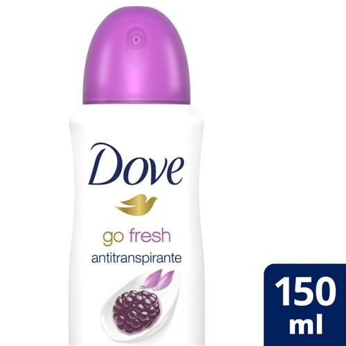 imagem de Desodorante Go Fresh Amora e Flor de Lótus Dove 150ml