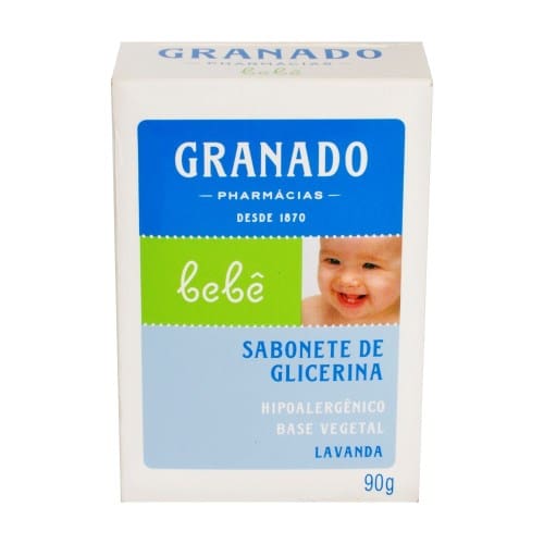 imagem de Sabonete Granado Bebê Glicerinado Lavanda Unidade 90g