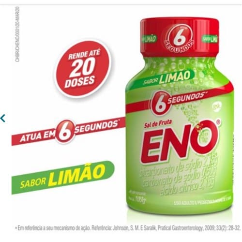 imagem de Sal de Fruta Sabor Limão Eno 100g