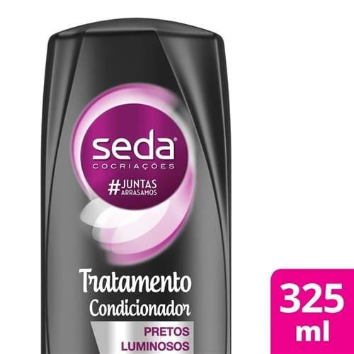 imagem de Condicionador Seda Pretos Luminosos Secagem Rápida 325ml