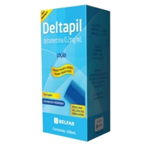 imagem de Loção Deltapil Belfar Embalagem 100 Ml