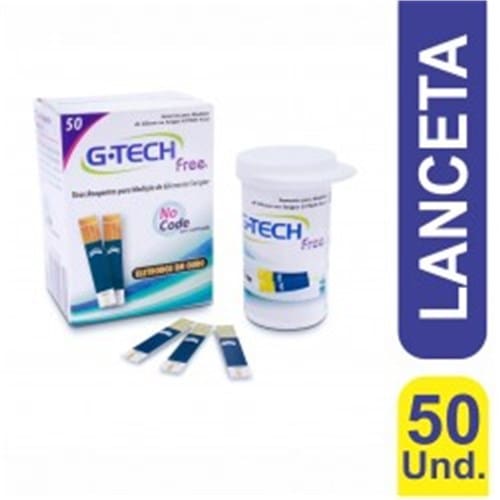 imagem de Tiras G-Tech Free 1 50un