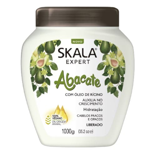 imagem de Creme de Hidratação Skala Expert Condicionador Abacate 100% Vegano & 0% Origem Animal 1kg