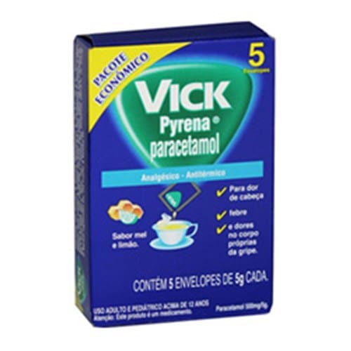 imagem de VICK PYRENA PO MEL E LIMAO 5 ENV