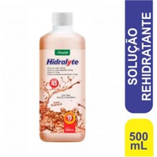 imagem de Hidralyte Sabor Guaraná Natulab Frasco com 500ml