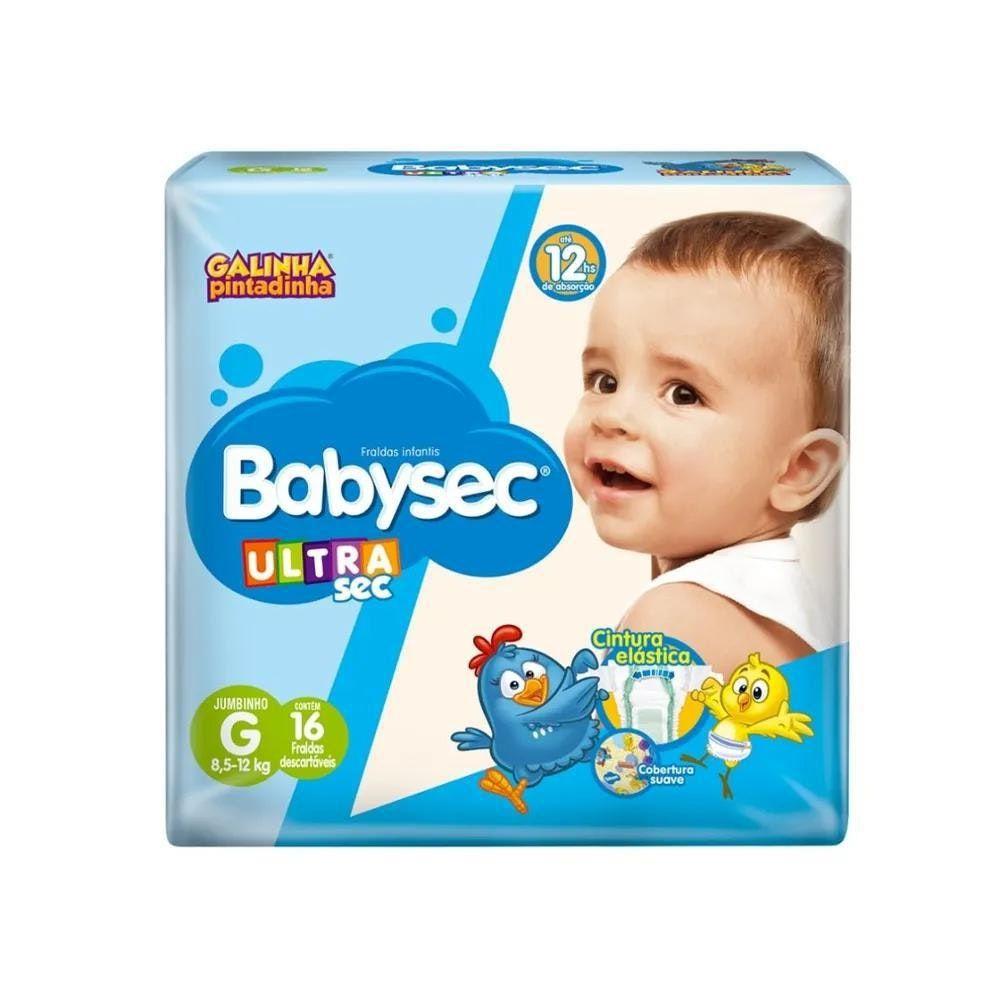 imagem de FRALDA BABYSEC PREMIUM JUMBINHO GRD 8X16