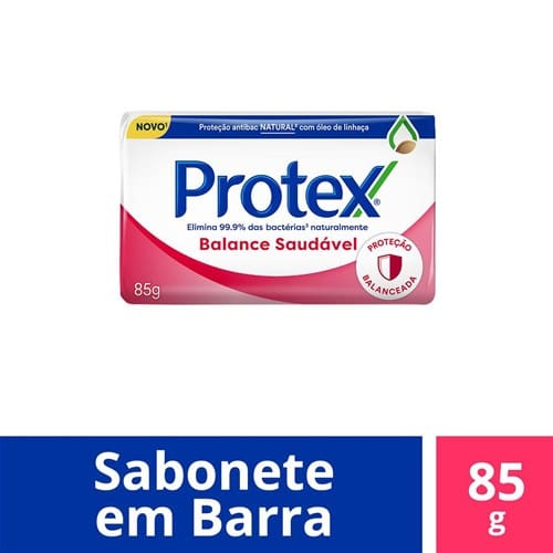 imagem de Sabonete Antibacteriano em Barra Balance Saudável Protex 85g