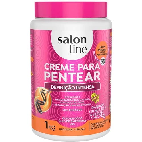 imagem de Creme para Pentear Salon Line Definição Intensiva Embalagem 1kg