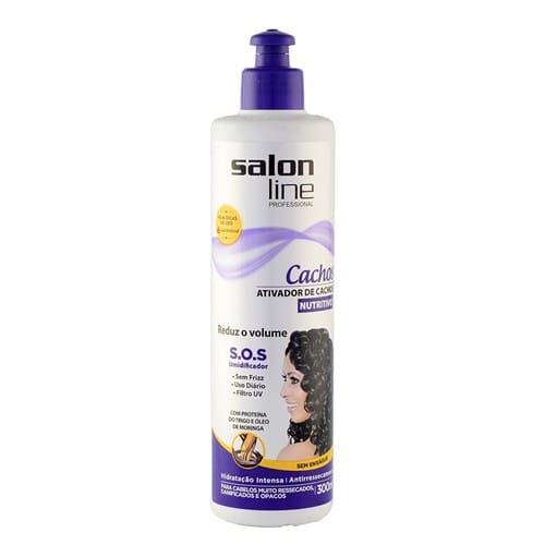 imagem de Ativador de Cachos Salon Line S.O.S. Nutritivo Embalagem 300ml