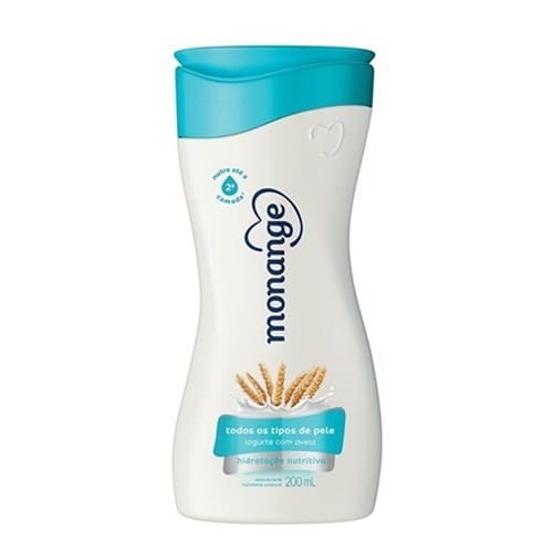 imagem de Hidratante Desodorante Monange Hidratação Nutritiva Iogurte com Aveia 200ml