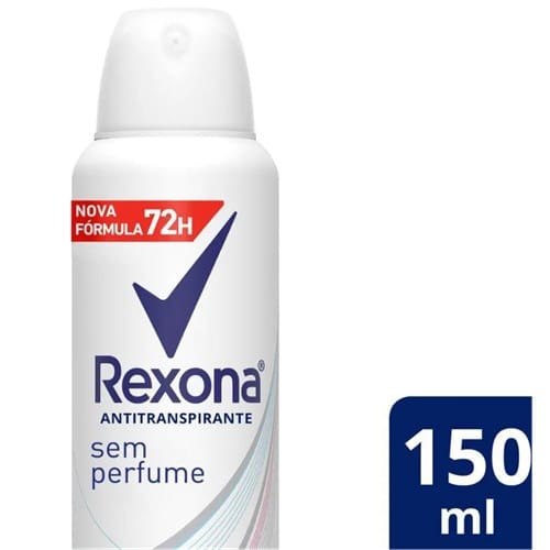 imagem de Desodorante Antitranspirante sem Perfume Rexona 150ml