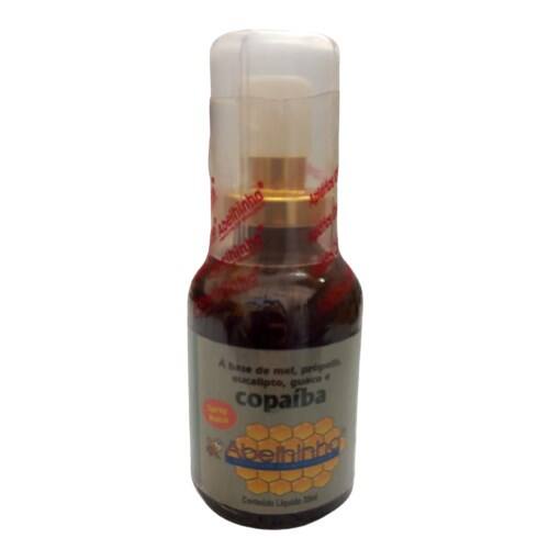 imagem de Spray Bucal de Mel/Própolis/Eucalipto/Guaco e Copaiba Abelhinha 35ml