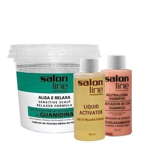 imagem de Alisante Guanidina Regular Salon Line 218g