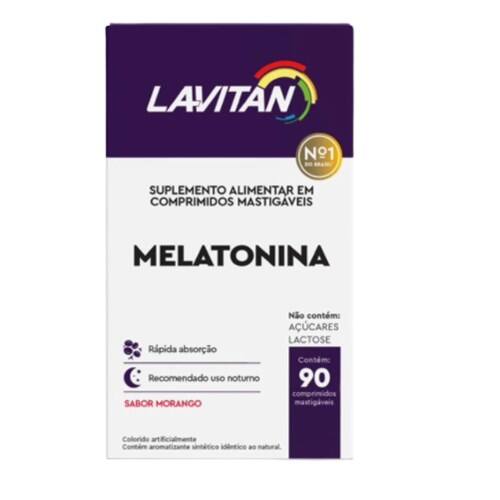 imagem de LAVITAN MELATONINA 0,21MG 90CPR MOR