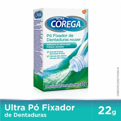 imagem de Pó Fixador para Dentadura Ultra Corega 22g