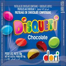 imagem de CHOCOLATE DISQUETI 18GR CHOCOLATE