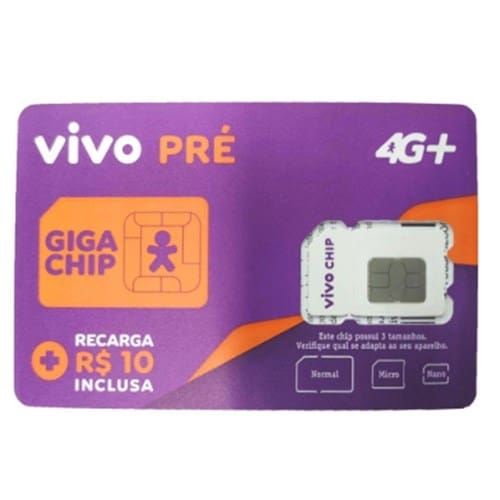 imagem de Chip Vivo + R$ 10 Recarga