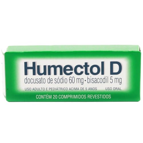imagem de Humectol D Caixa com 20 Comprimidos Revestidos