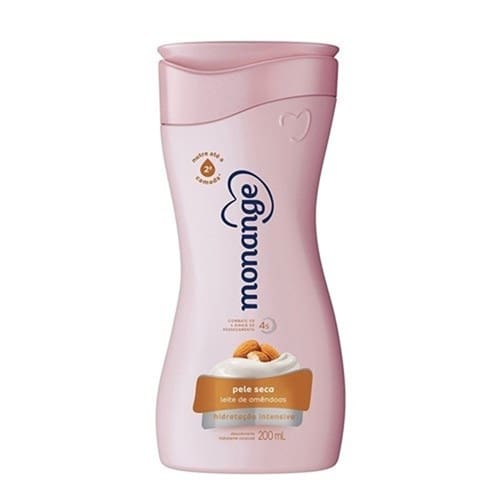 imagem de Hidratante Desodorante Monange Hidratação Intensiva Leite de Amêndoas 200ml