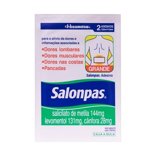 imagem de Salonpas Adesivo Grande Hisamitsu Envelope com 2un