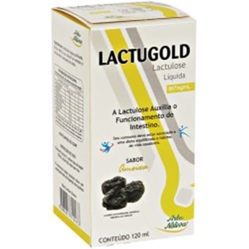 imagem de Lactugold Xarope Sabor Ameixa Arte Nativa Frasco com 120ml