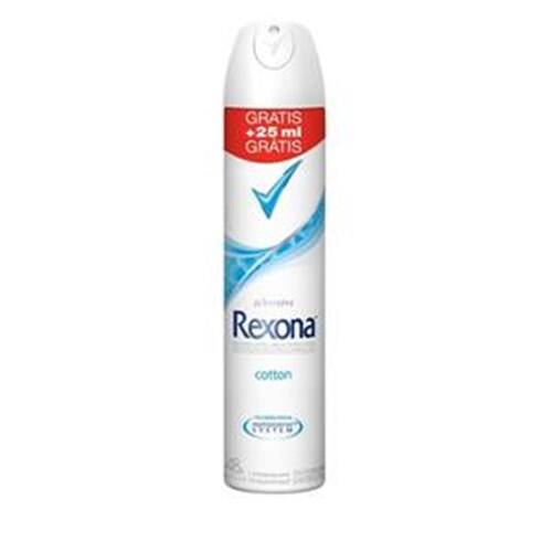 imagem de Desodorante Rexona Women Cotton Aerosol 118g Grátis 25ml