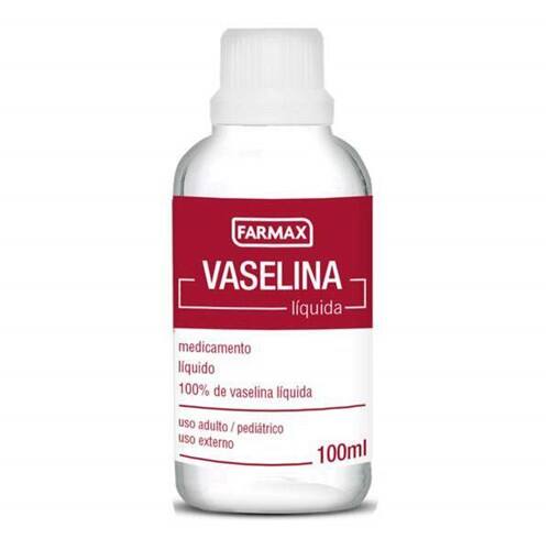 imagem de Vaselina Líquida Farmax Embalagem 100ml