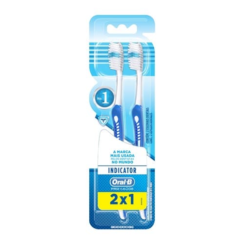 imagem de Escova Dental Oral-B Indicator Plus 40 Oferta Embalagem 2un