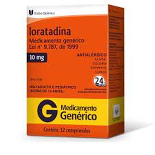 imagem de LORATADINA 10MG 12CPR