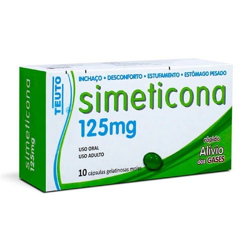 imagem de Simeticona 125mg Teuto Caixa com 10 Capsulas