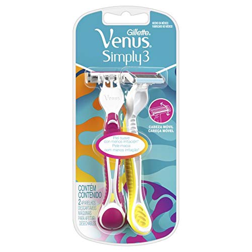 imagem de APAR BARBA GILLETTE VENUS 3 SIMPLY 2UN