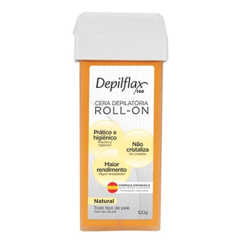 imagem de Cera Depilatória Roll-On Depilflax Embalagem 100g