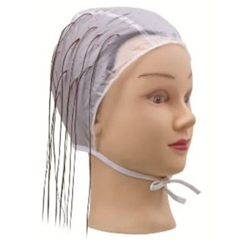 imagem de Touca Média de Pvc com Furos para Mechas Santa Clara Un